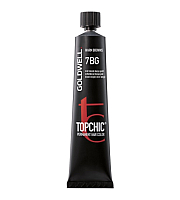 Goldwell Topchic - Краска для волос 7BG средний бежево-золотистый блондин 60 мл.